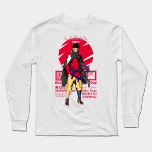 Shinchan 2077 Long Sleeve T-Shirt